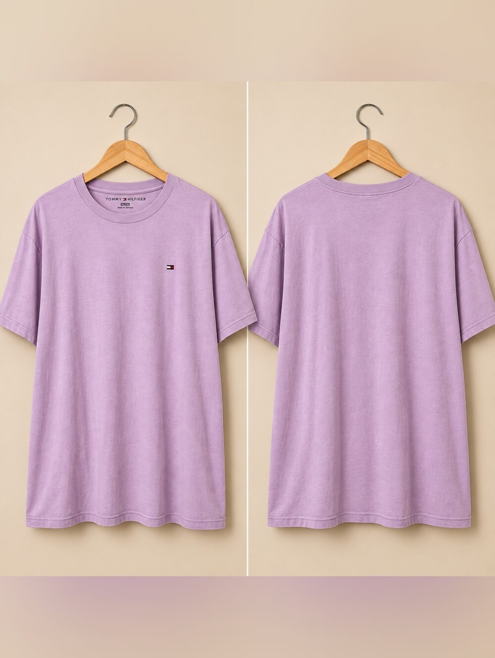 Tommy Hilfiger Essential T-Shirt – Lavender – Size XL